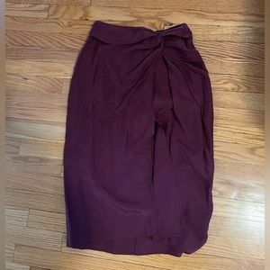 Rag and Bone silk skirt NWT